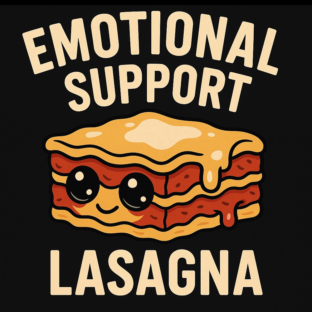 Emotional Support Lasagne